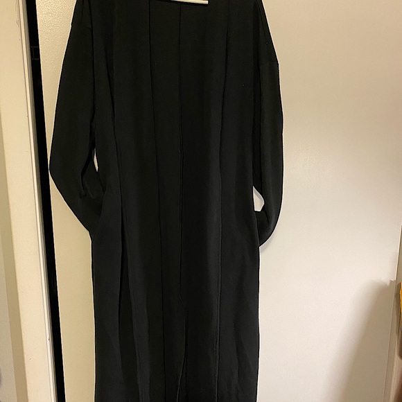 Weekenders long dress coat.  Size large. $45 - Picture 2 of 4